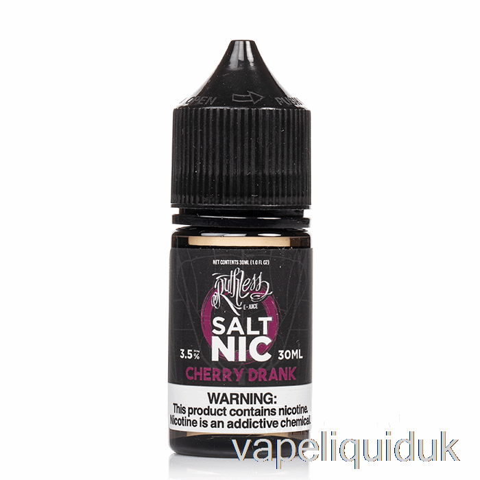 Cherry Drank - Ruthless Salts - 30mL 35mg Vape Liquid